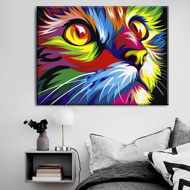 Картина Colorful Cat