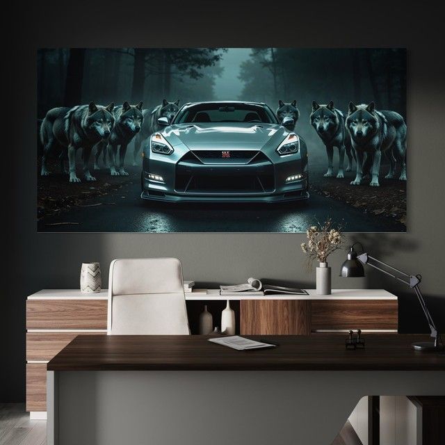 Картина Nissan GT-R R35 - Pack Leader