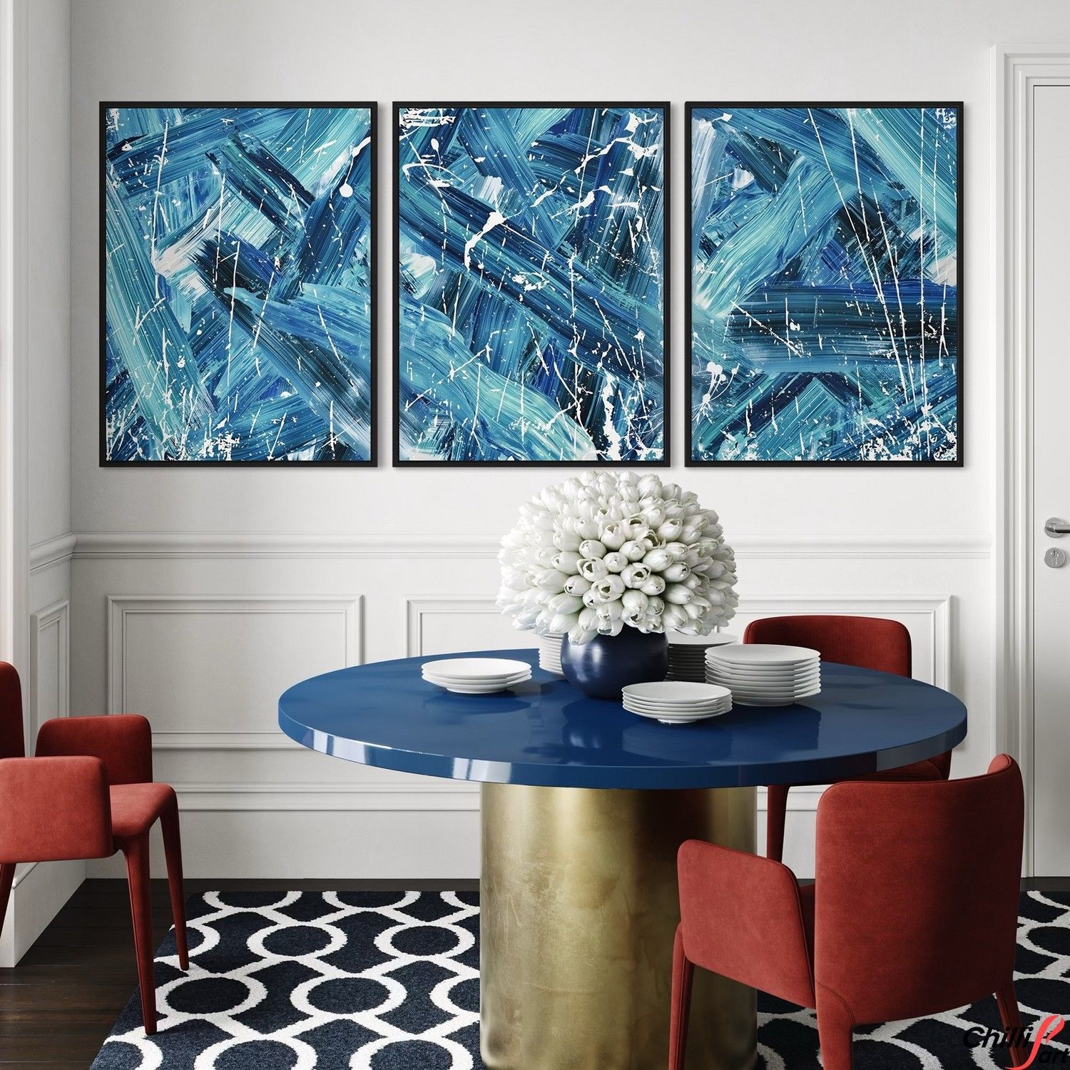 Картина Blue Symphony