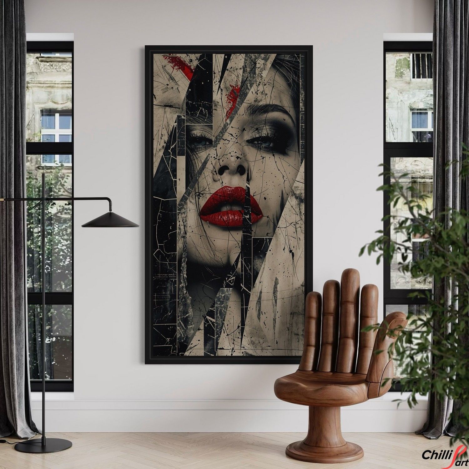 Картина Cracked Elegance