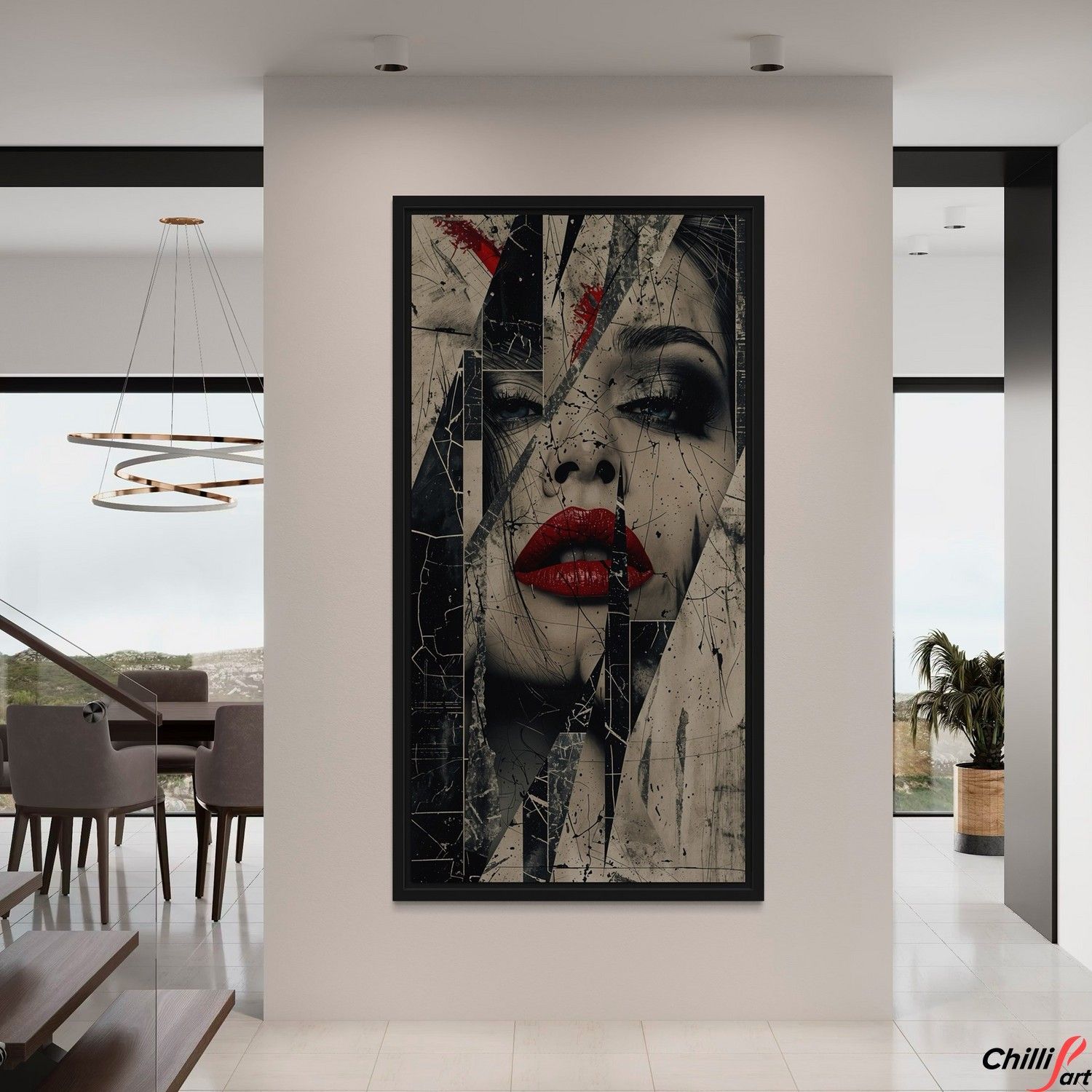 Картина Cracked Elegance