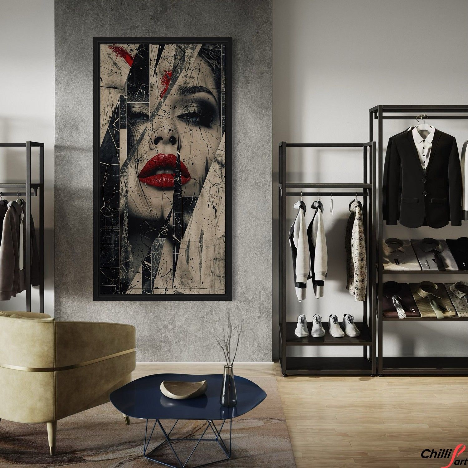Картина Cracked Elegance