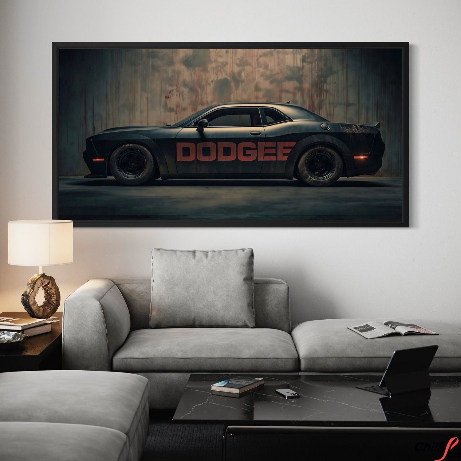 Картина Dodge Challenger - Engine of Power