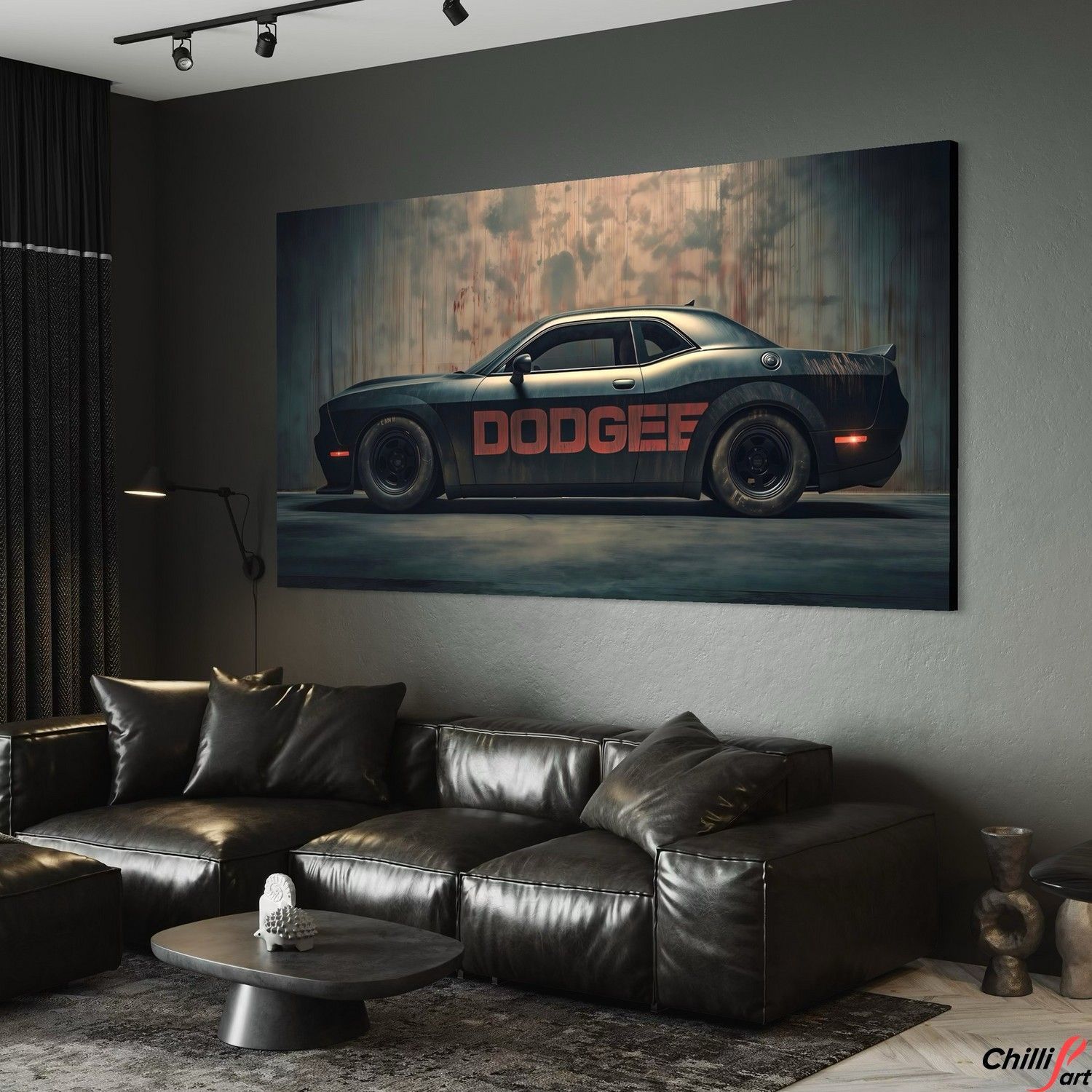 Картина Dodge Challenger - Engine of Power