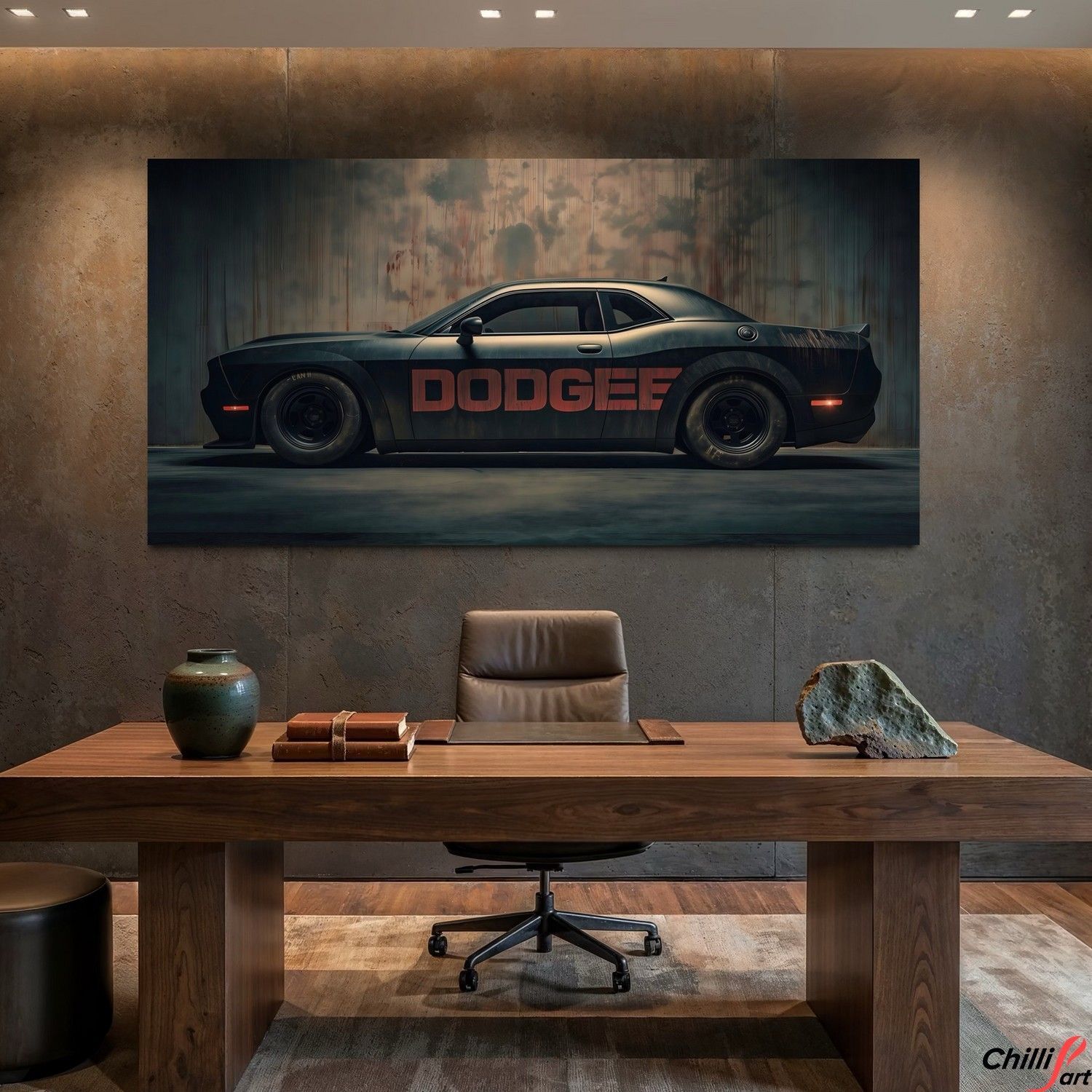 Картина Dodge Challenger - Engine of Power