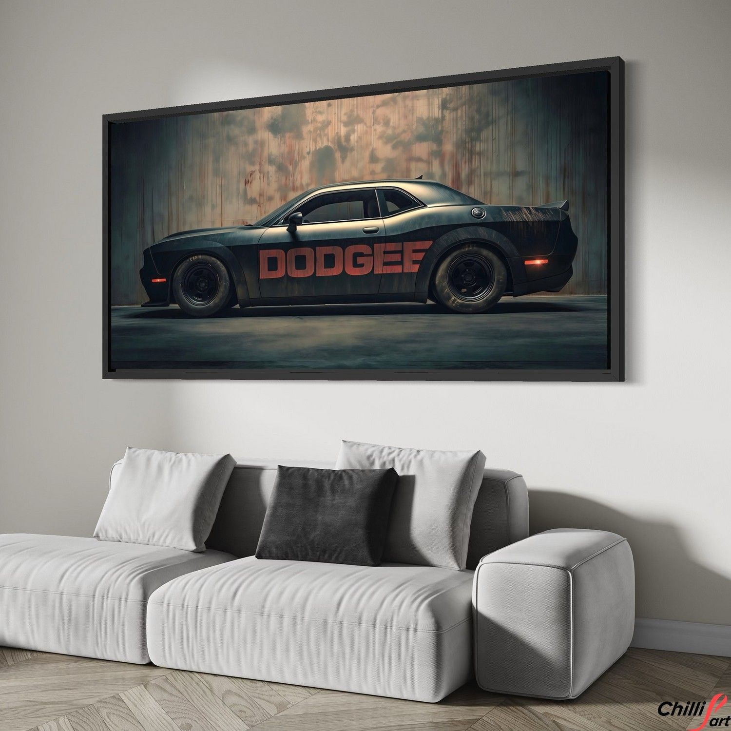 Картина Dodge Challenger - Engine of Power