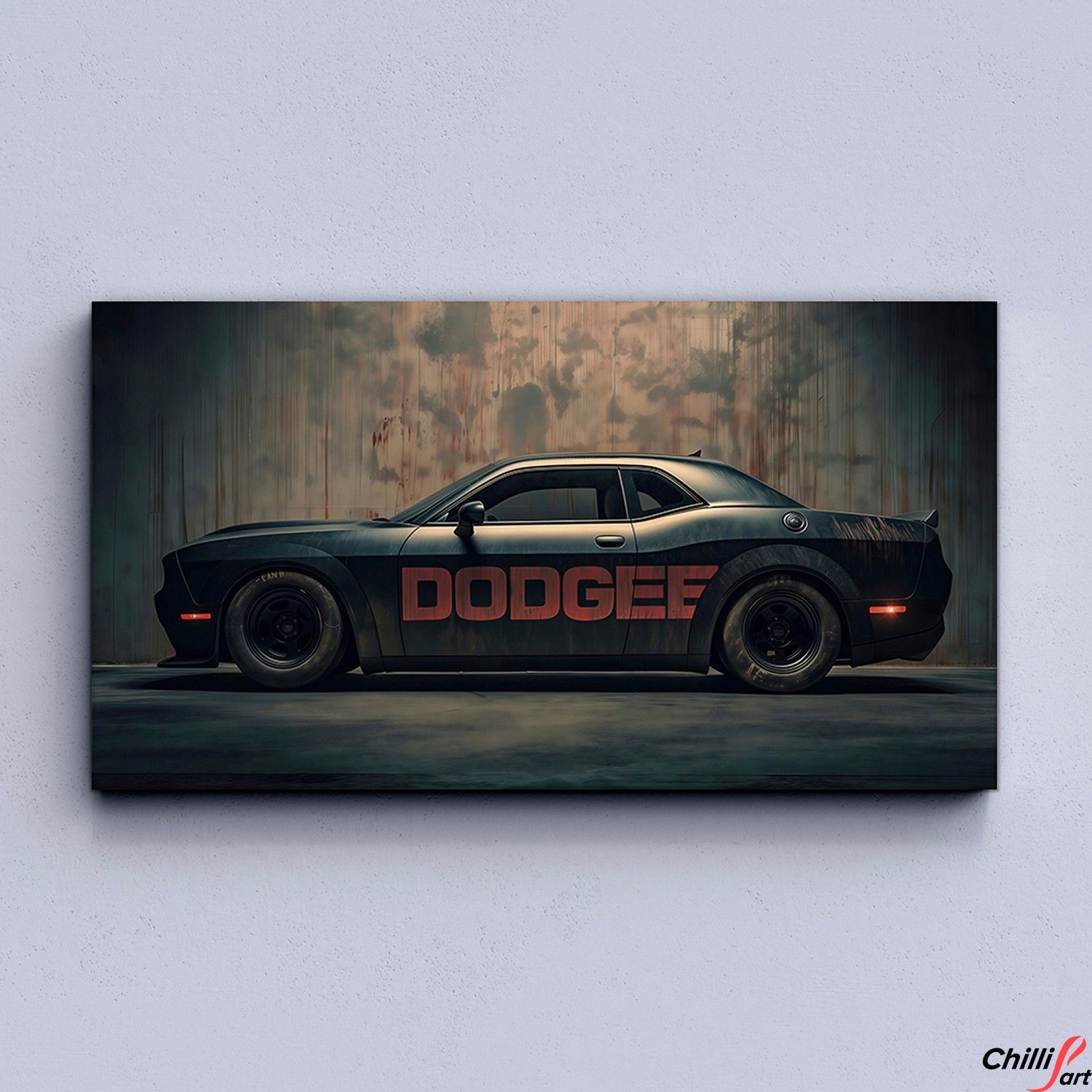 Картина Dodge Challenger - Engine of Power