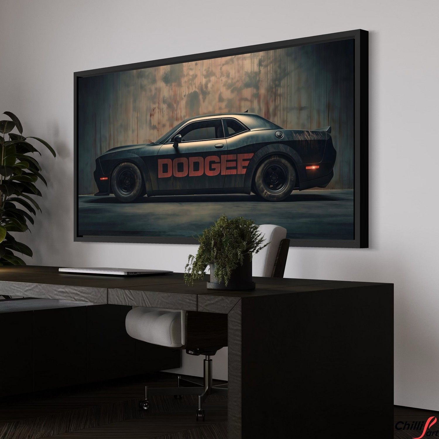 Картина Dodge Challenger - Engine of Power