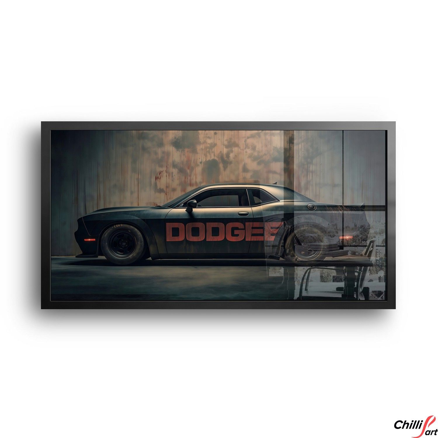 Картина Dodge Challenger - Engine of Power