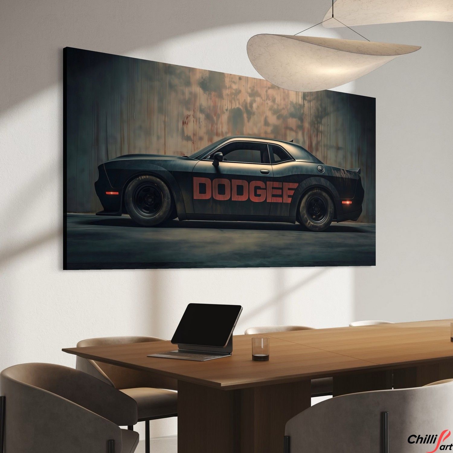Картина Dodge Challenger - Engine of Power