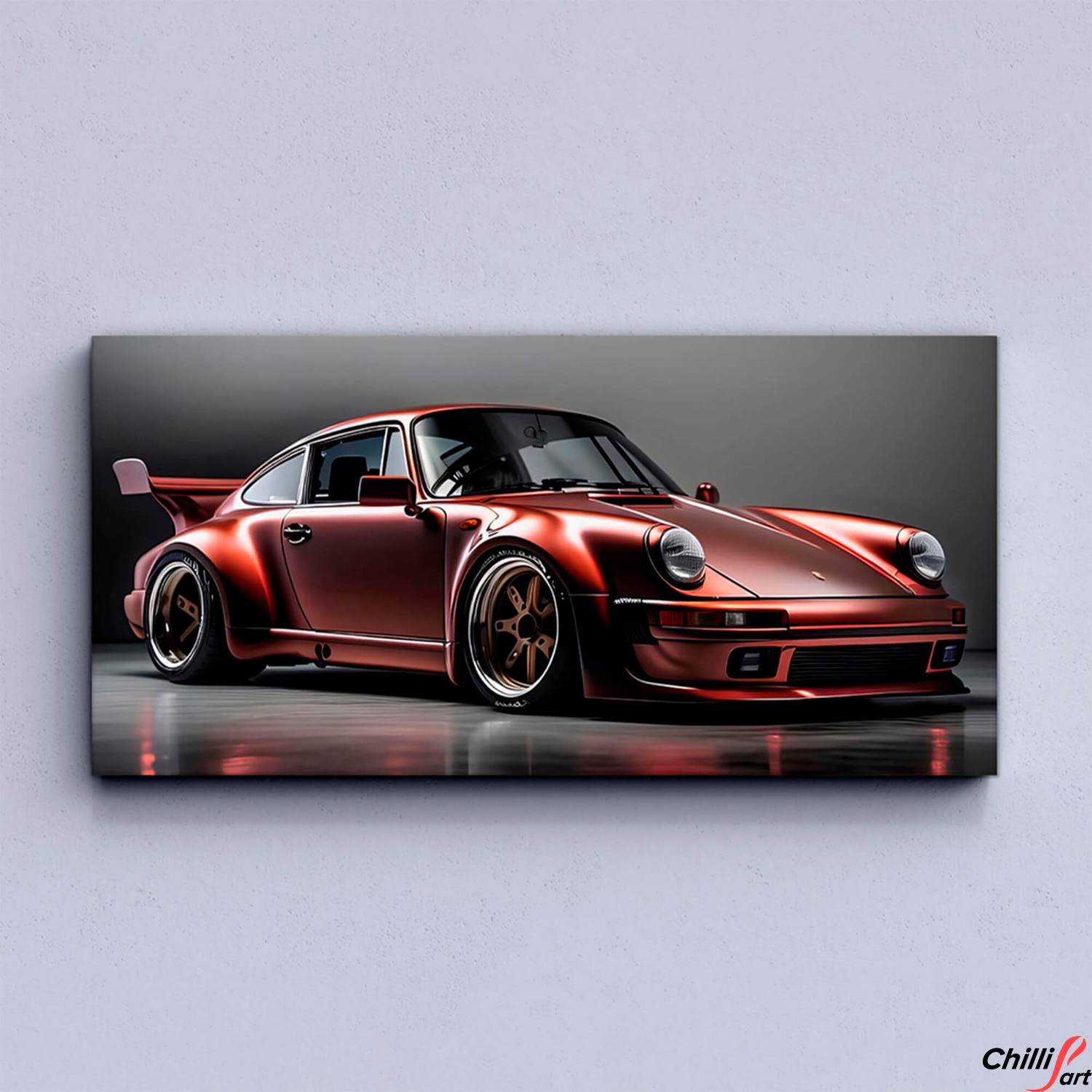 Картина Porsche Crimson Conquest