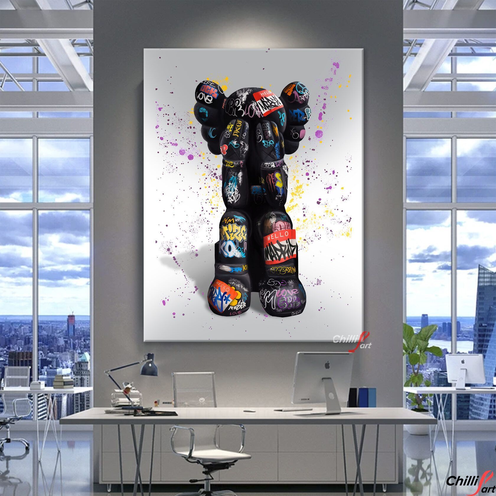 Картина KAWS №1