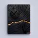 Картина Gold Black Abstract