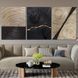 Картина Gold Black Abstract