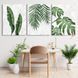 Картина Marble Tropical Leaf