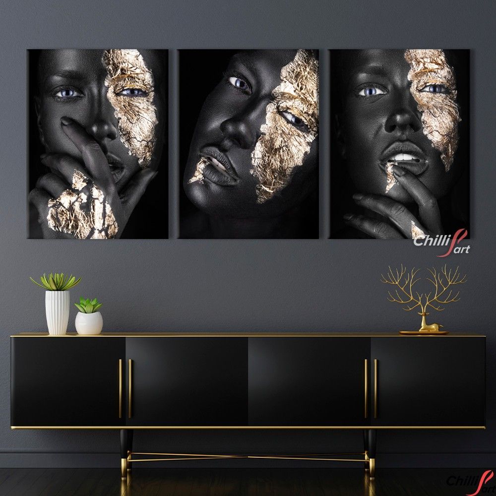 Картина Black & Gold Woman