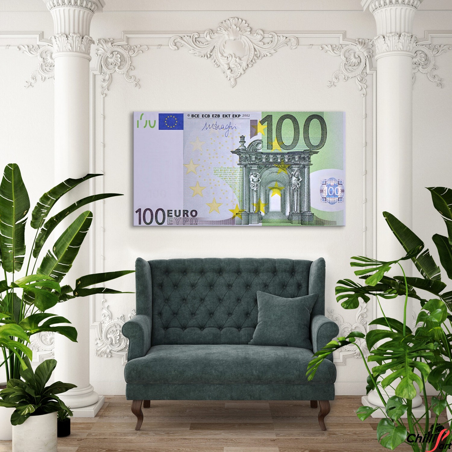 Картина 100 EURO