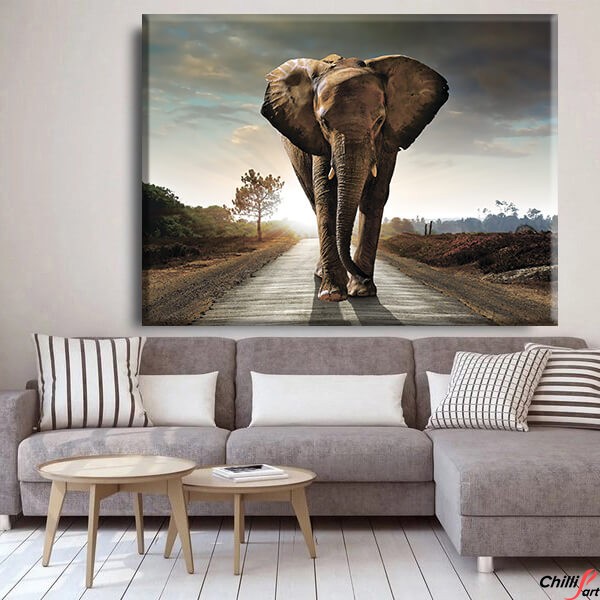 Картина Road for Elephant
