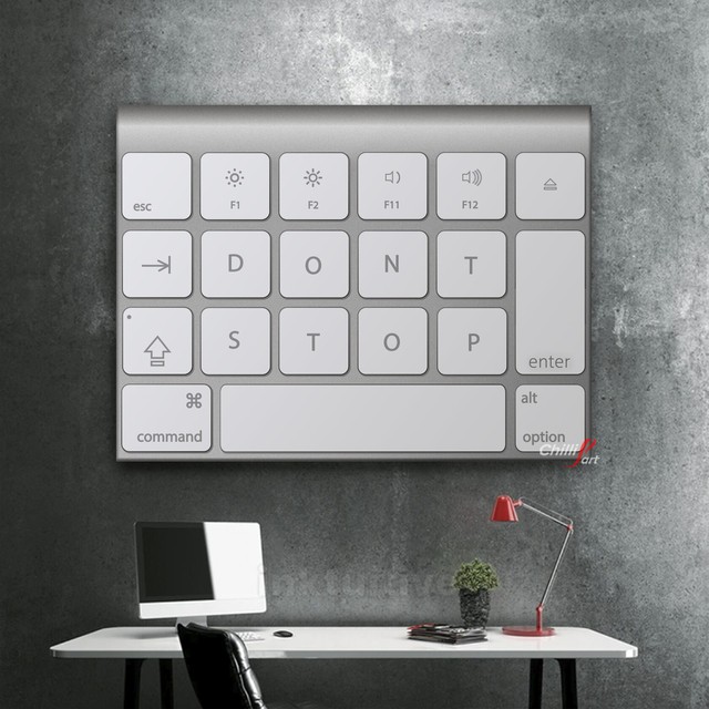Картина Keyboard don't stop