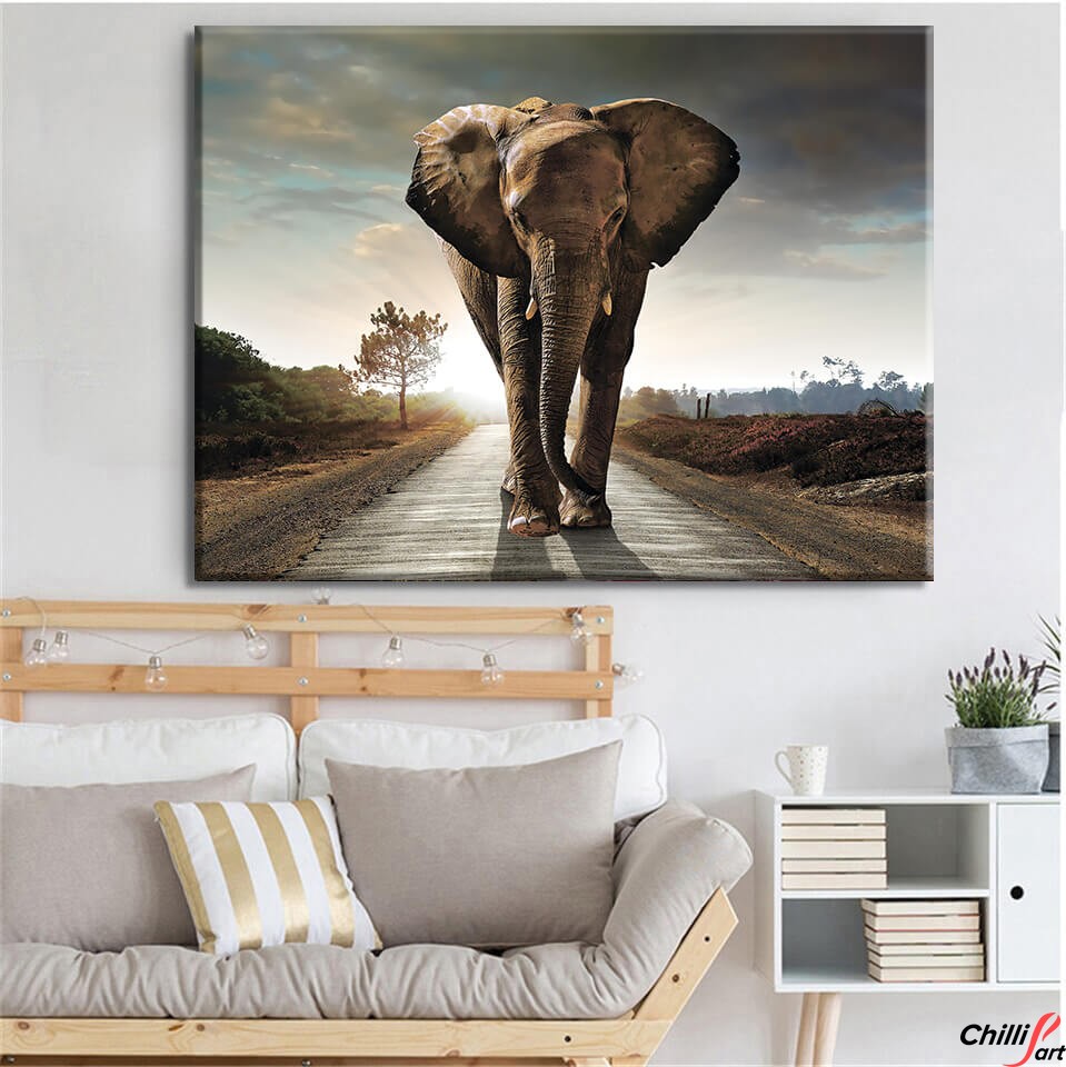 Картина Road for Elephant