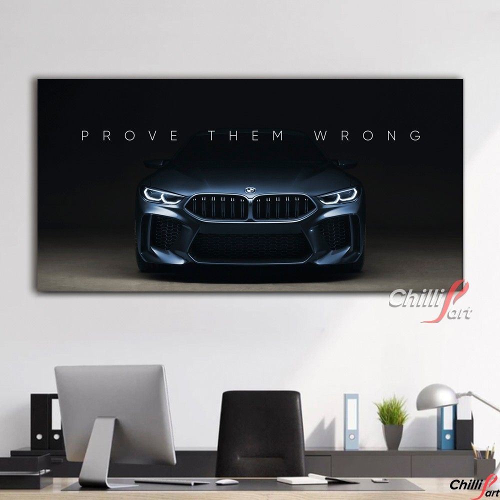 Картина Prove Them Wrong - BMW - 40х80 см