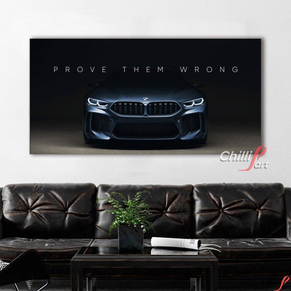 Картина Prove Them Wrong - BMW - 40х80 см