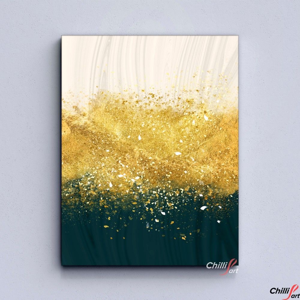 Картина Golden Splash