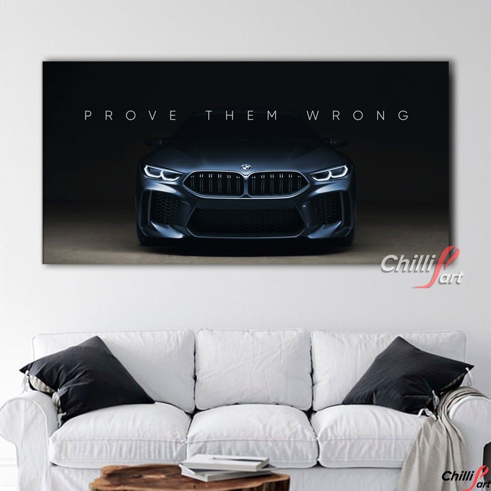Картина Prove Them Wrong - BMW - 40х80 см