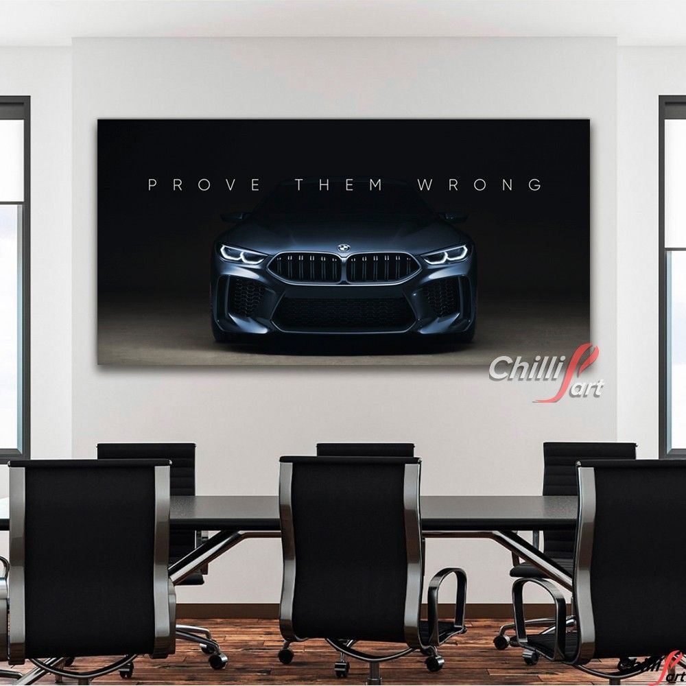 Картина Prove Them Wrong - BMW - 40х80 см
