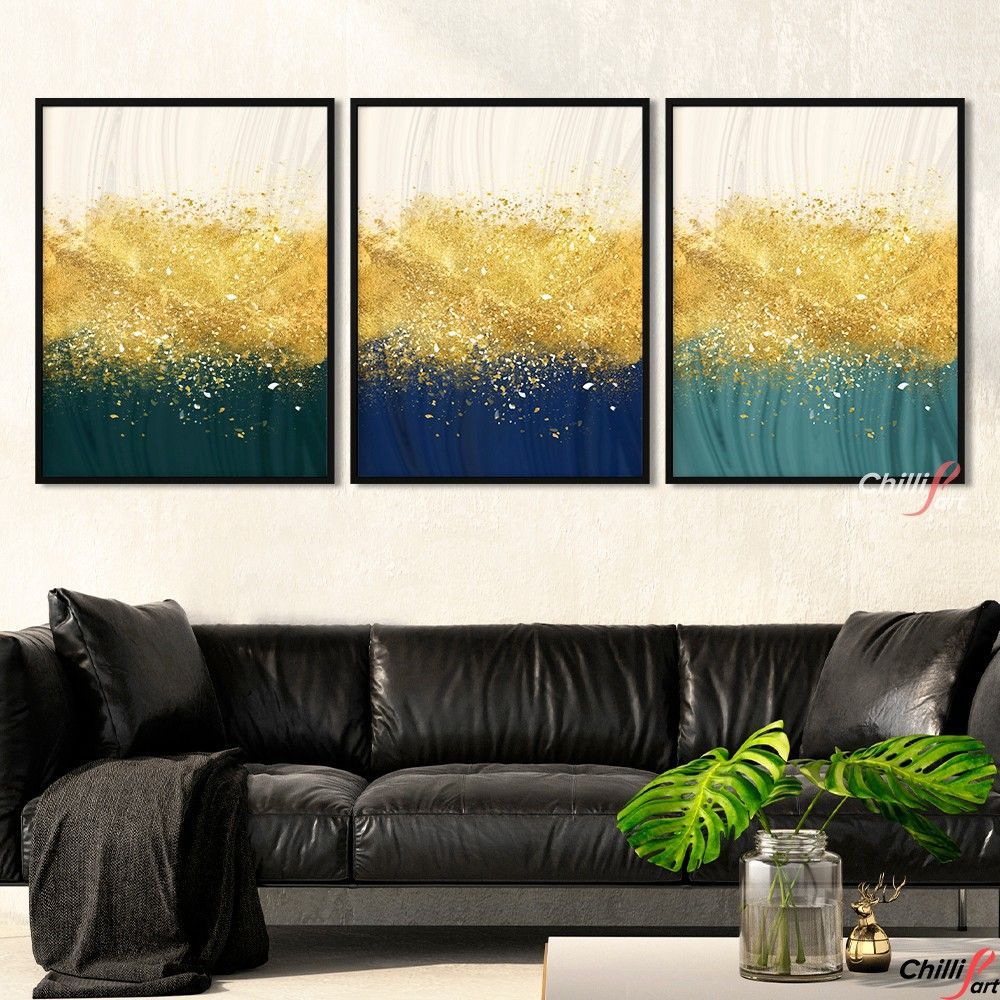 Картина Golden Splash