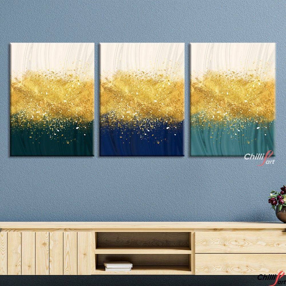 Картина Golden Splash