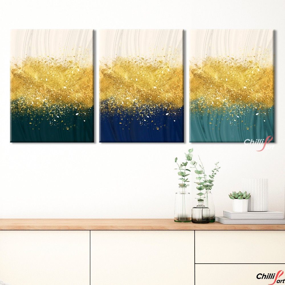 Картина Golden Splash