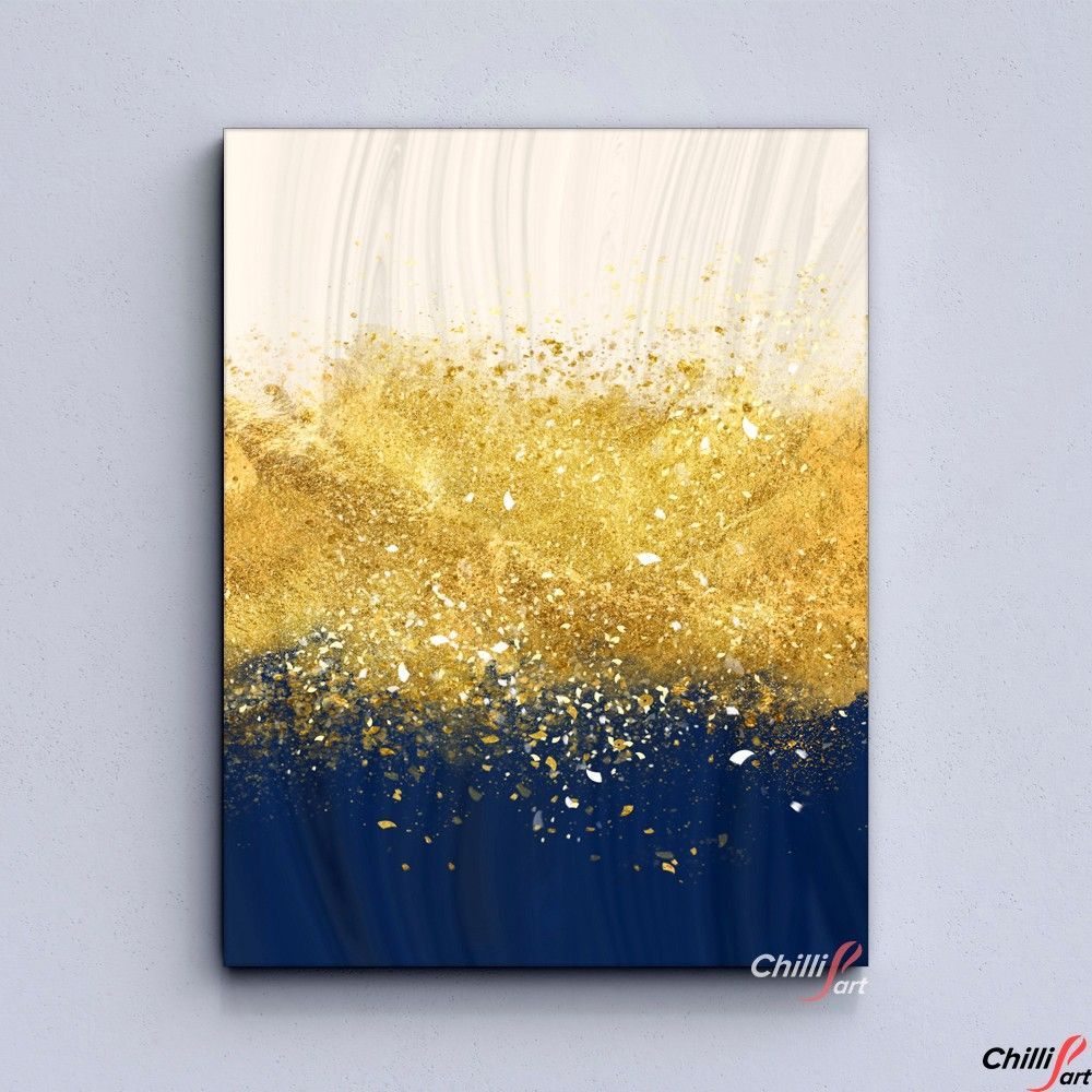 Картина Golden Splash