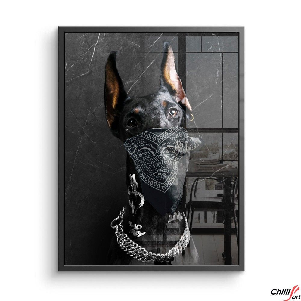 Картина Doberman