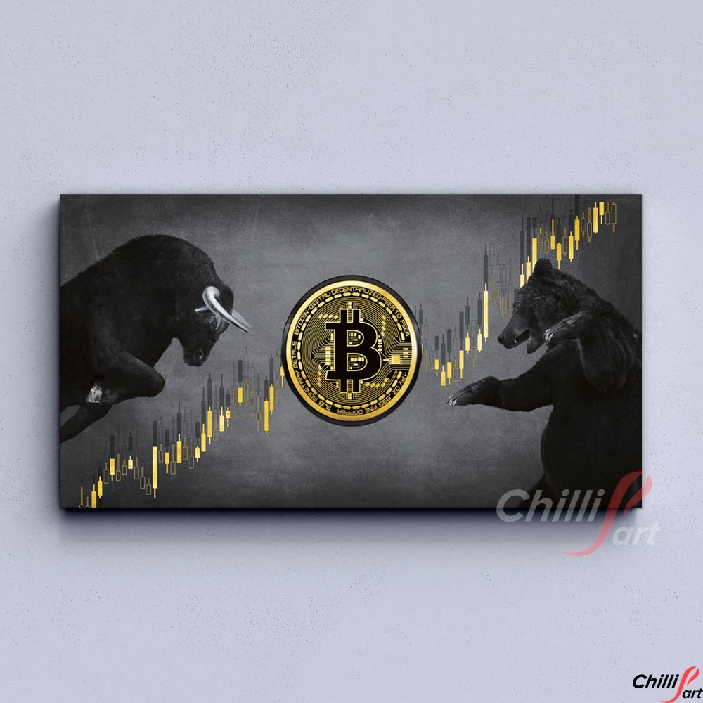 Картина Bitcoin Bulls&Bears