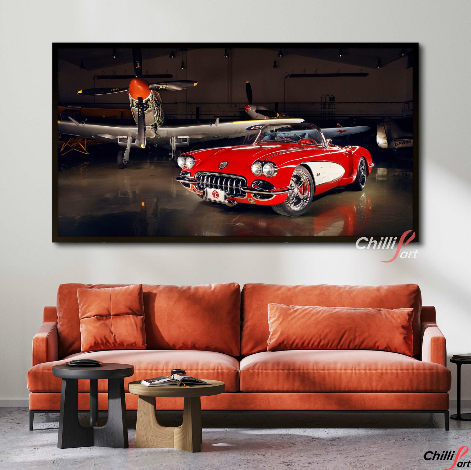 Картина Chevrolet Corvette C1