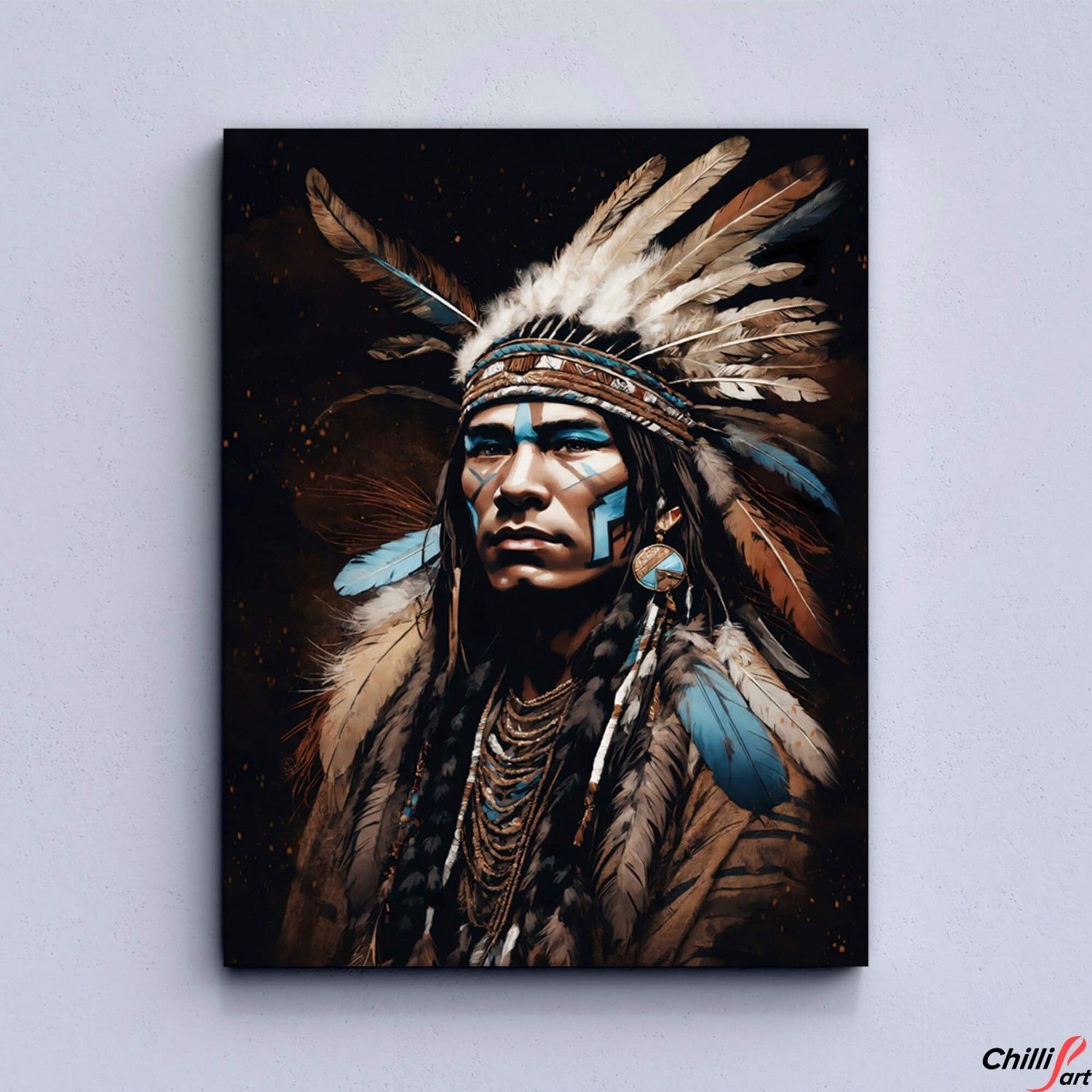 Картина Indian man