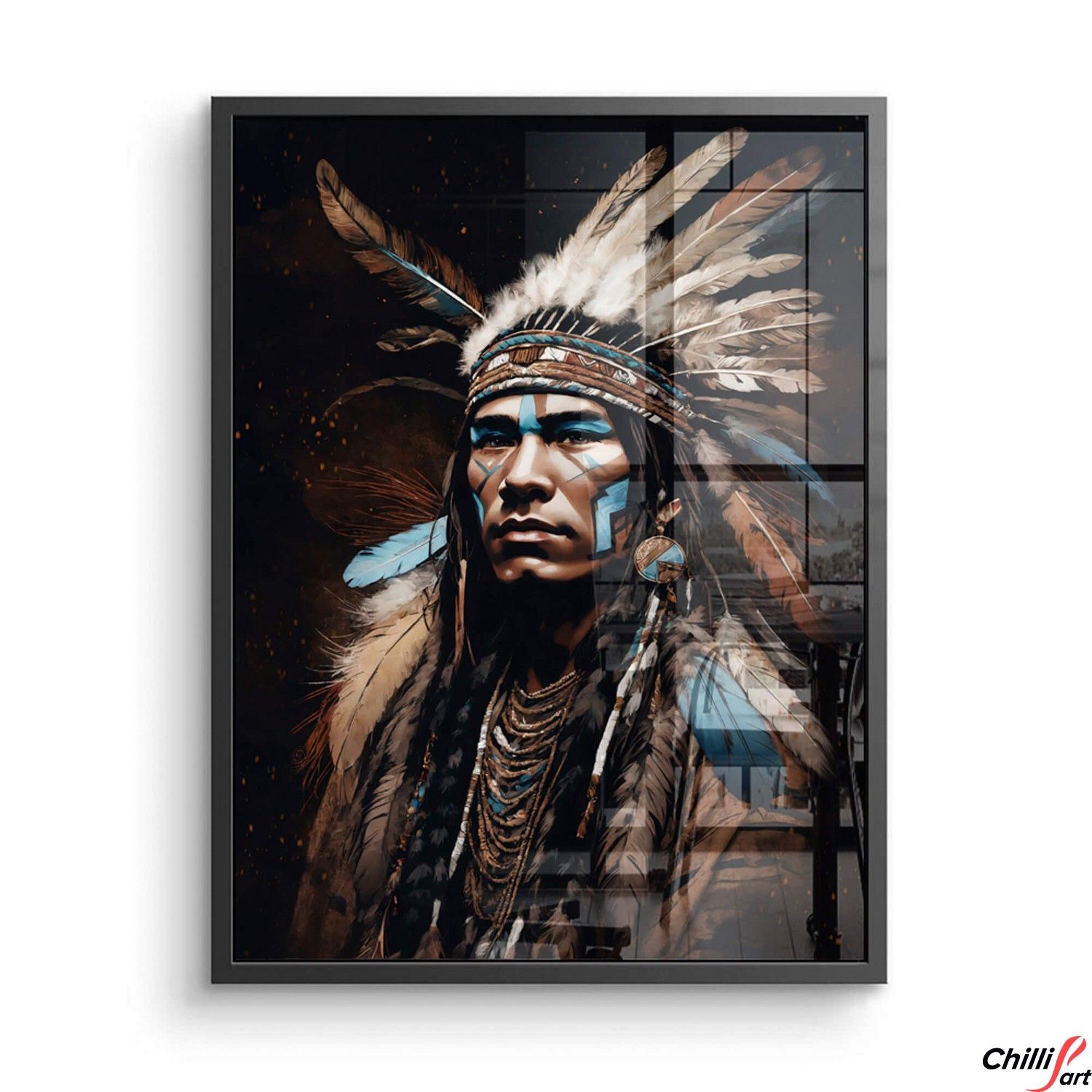 Картина Indian man