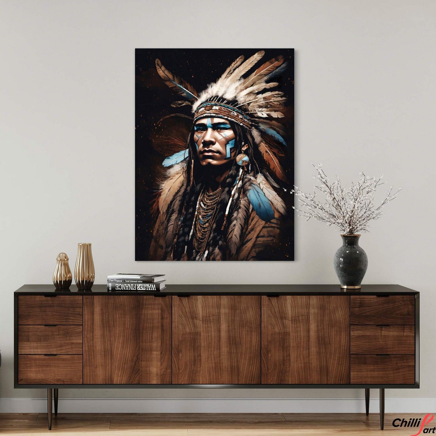 Картина Indian man