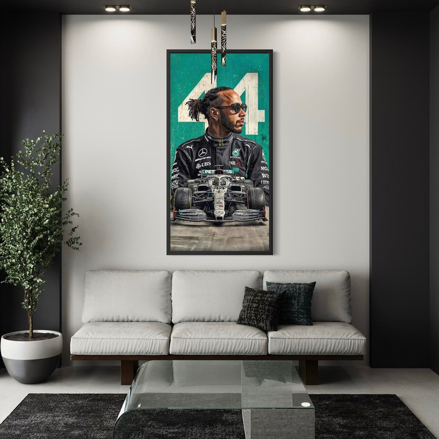 Картина Lewis Hamilton - Champion 44