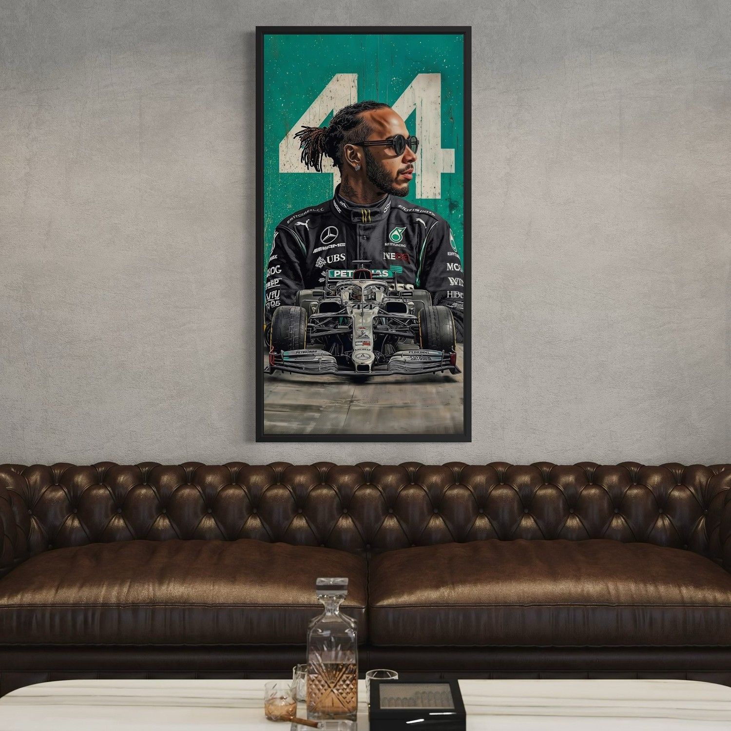 Картина Lewis Hamilton - Champion 44