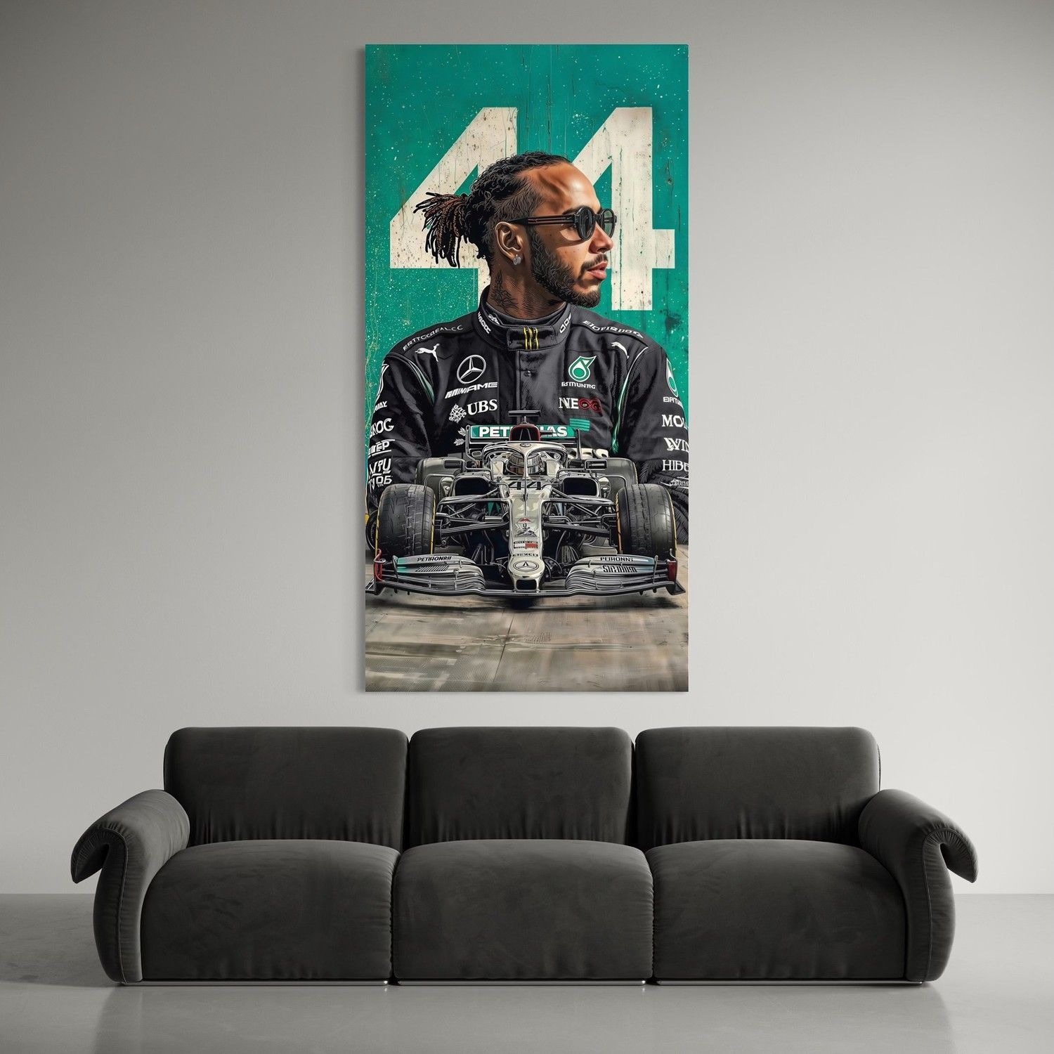 Картина Lewis Hamilton - Champion 44
