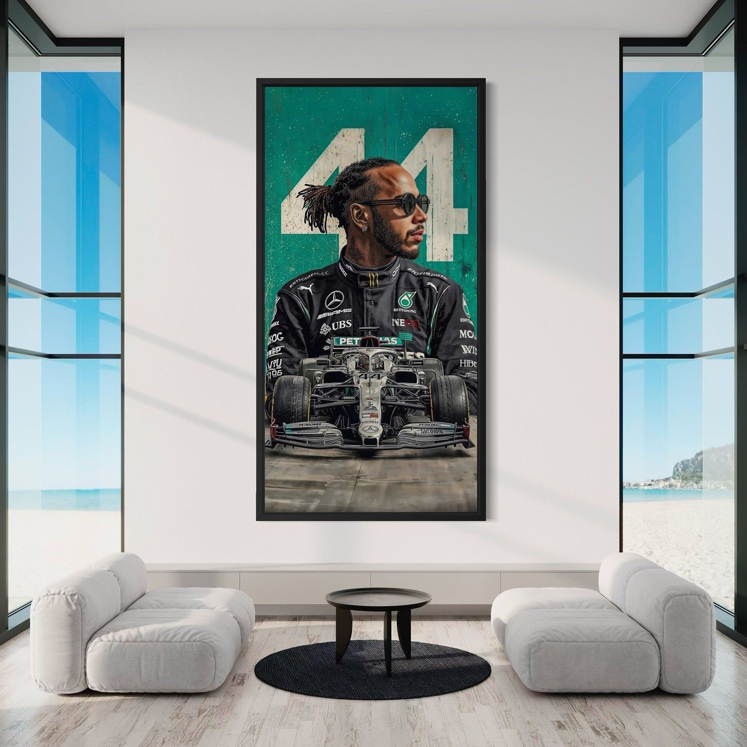 Картина Lewis Hamilton - Champion 44