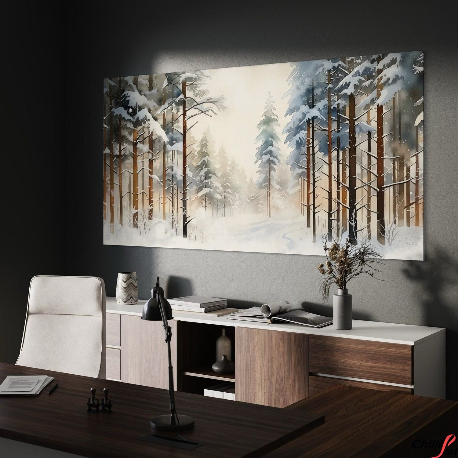 Картина Scandinavian Winter Forest