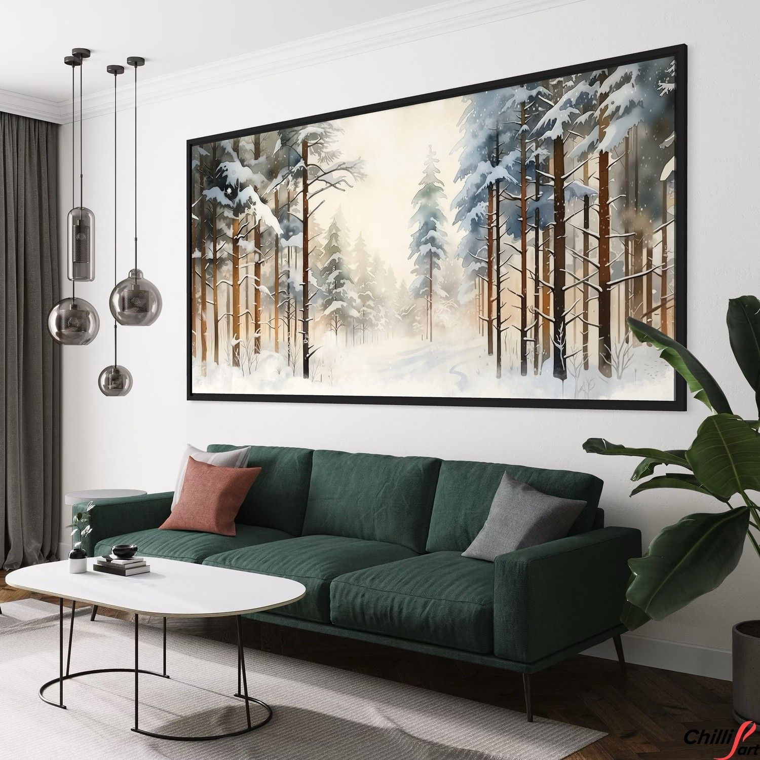 Картина Scandinavian Winter Forest