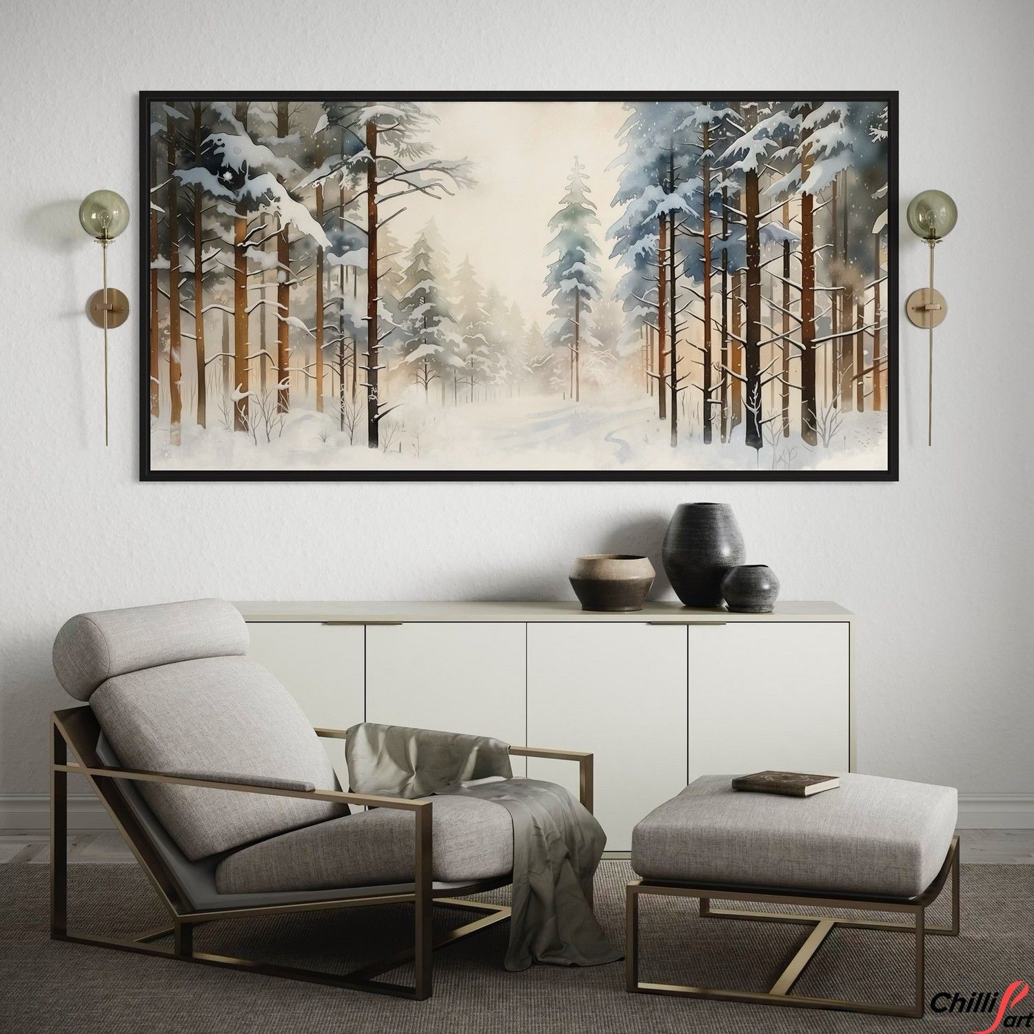 Картина Scandinavian Winter Forest