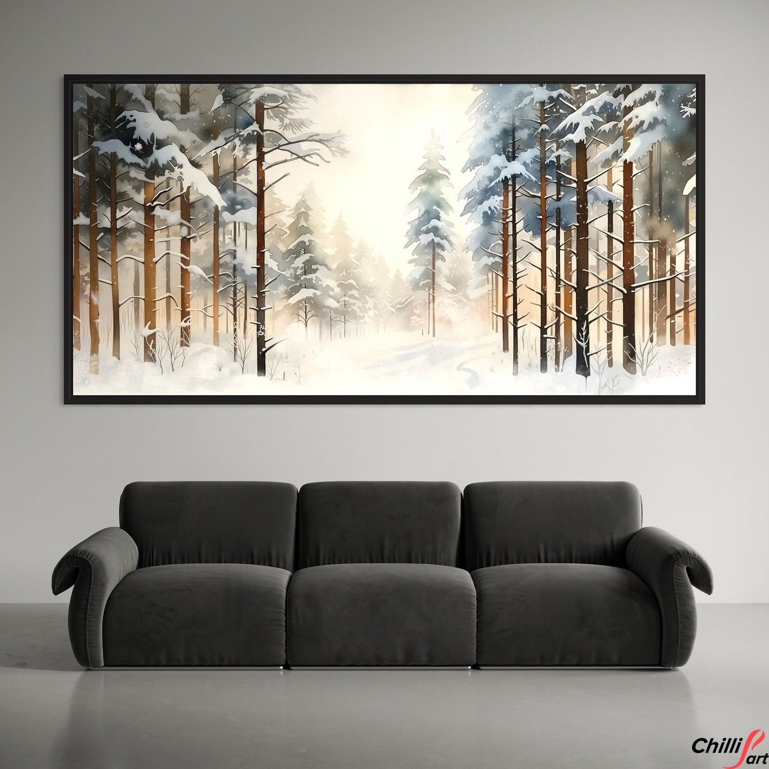 Картина Scandinavian Winter Forest