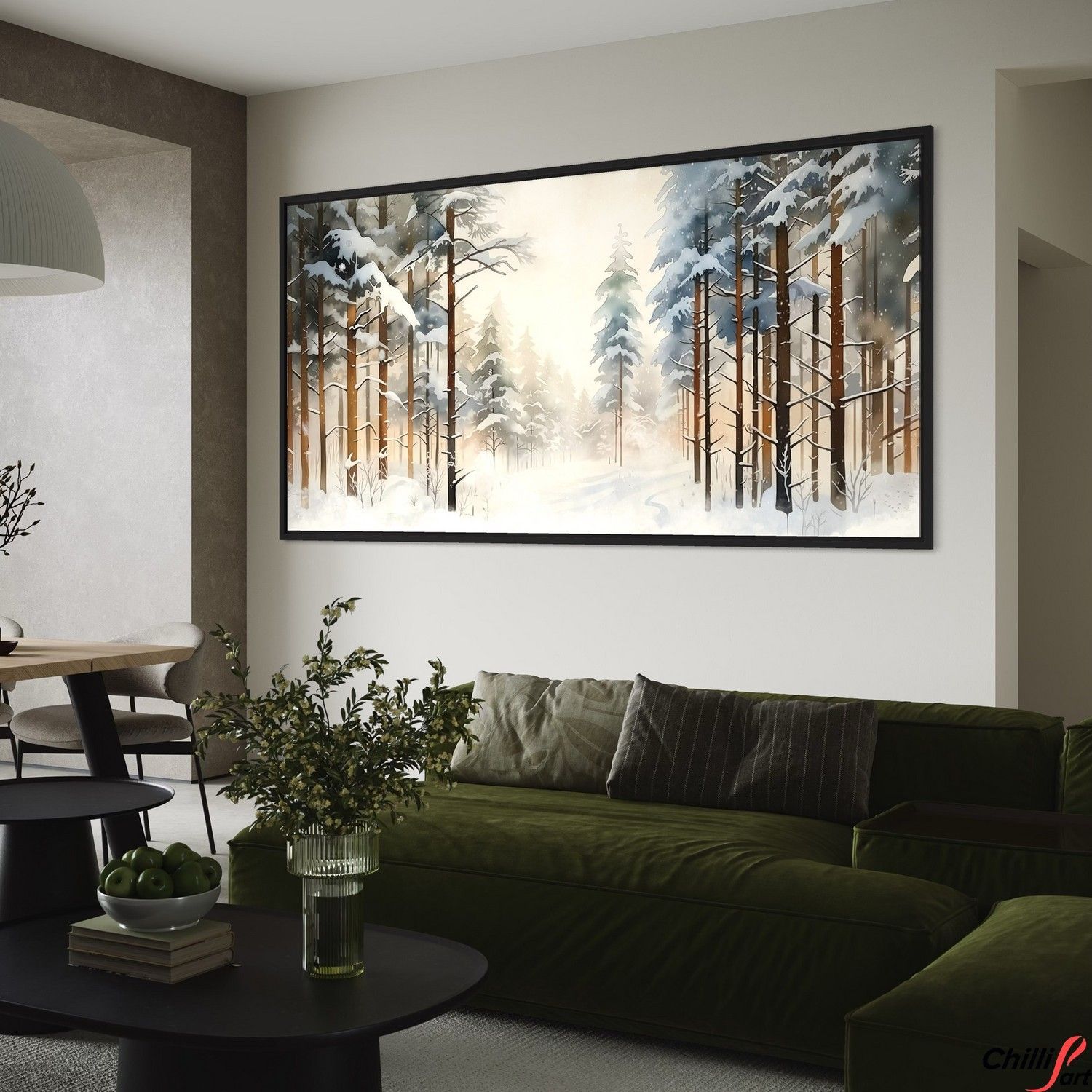 Картина Scandinavian Winter Forest