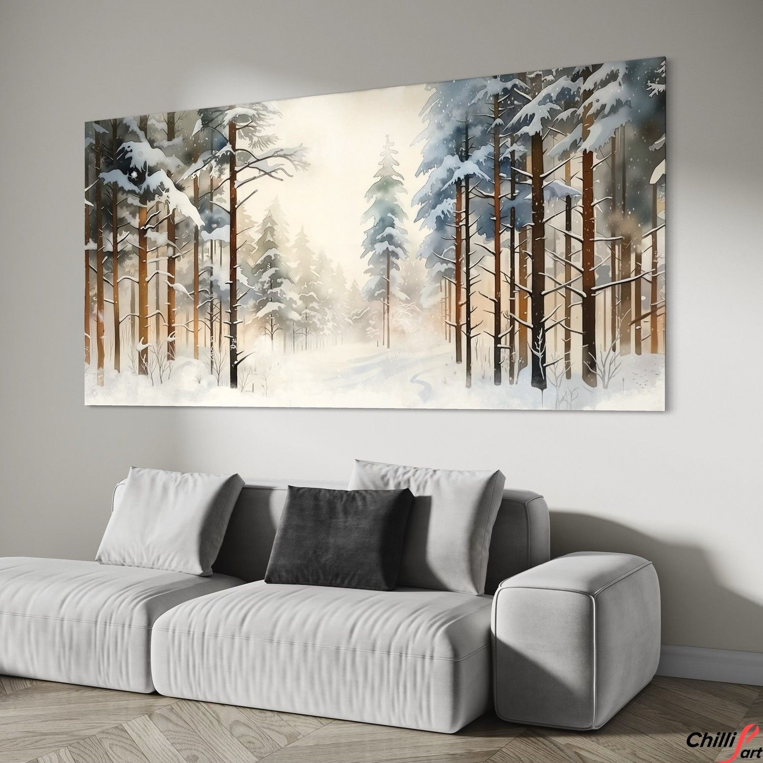 Картина Scandinavian Winter Forest