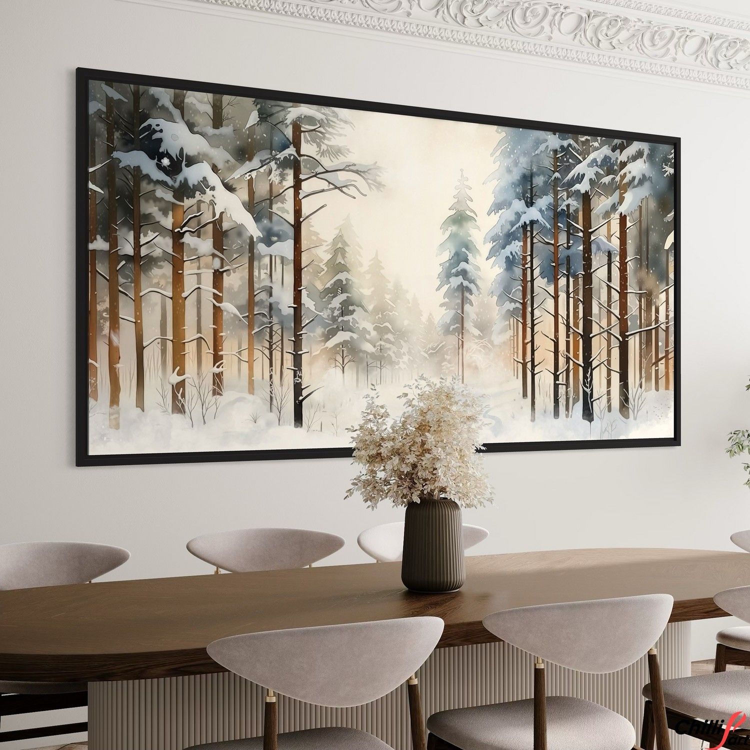 Картина Scandinavian Winter Forest